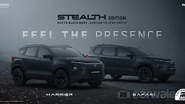 Tata Harrier and Safari Stealth Editions officially launched; limited to 2,700 units