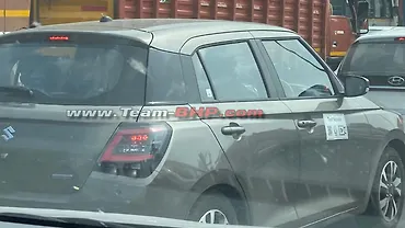 Maruti Swift hybrid spotted testing in India