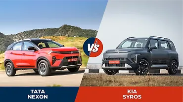 Kia Syros HTX Vs Tata Nexon Fearless Plus PS: a difference of Rs. 10,000!