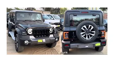 Mahindra Thar Roxx with Mocha interiors arrives at dealerships