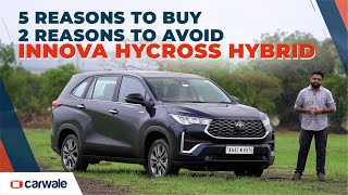 Toyota Innova Hycross Hybrid Review | Maruti Invicto Rival Tested | CarWale