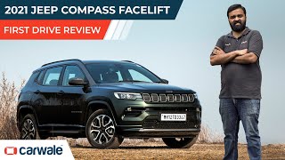 2021 Jeep Compass Review | Hyundai Tucson , Skoda Karoq and VW T Roc Rival Refreshed | First Drive