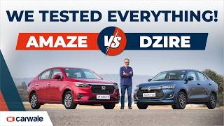 Maruti Dzire vs Honda Amaze: Who Wins in Mileage, Space, Features & Performance?