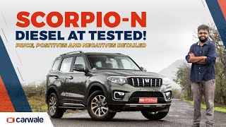 Mahindra Scorpio N Diesel Automatic Launched | Price, Features Explained | Mileage Tested | CarWale