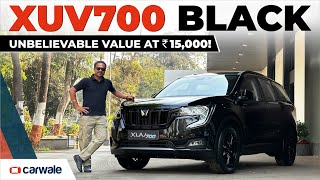 Mahindra XUV700 Black Edition Walkaround | Prices, Features & Variants Detailed