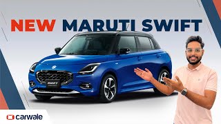 New Maruti Swift 2024 Revealed! Launch Date, Design, Features, Engine details Explained | CarWale